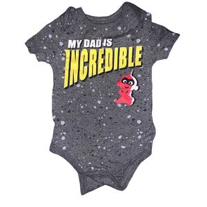 Incredibles 2 Disney Pixar Short Sleeve Onesie Baby Bodysuit